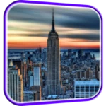 skyscraper live wallpaper android application logo